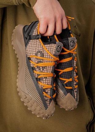 Кроссовки nike acg mountain fly low “fossil” 9