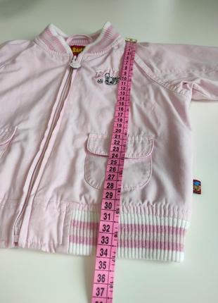 Бомбер бомпер девочки куртка lindex 80 см кофта верхняя одежда 12 18 месяцев6 фото