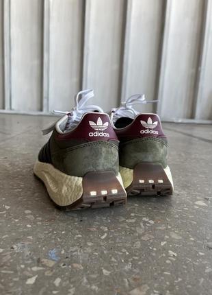 Кроссовки adidas retropy e5 olive2 фото