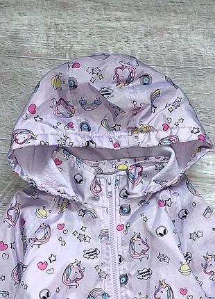 Ветровка на флисе, 4 года,matalan 2