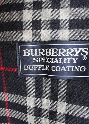 Vtg пальто burberrys duffle coating5 фото