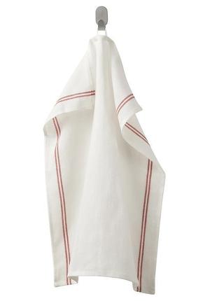 Рушник кухонний, червоний, 45x60 см білий рушник мінімалістичний дизайн