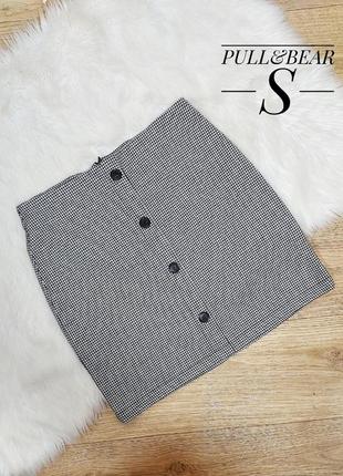 Трикотажная юбка pull&bear, размер s, состояние идеальное
