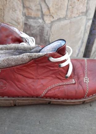 Чоловічі зимові  макасини rieker.