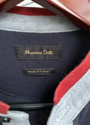 Мужское поло massimo dutti3 фото