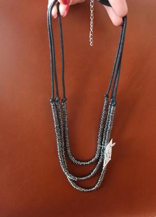 Кольє буси ланцюжок на шию новий