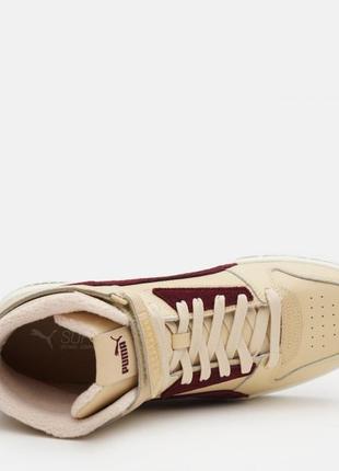 Мужские ботинки кроссовки puma rbd game wtr light sand-aubergine-puma team gold 432 фото