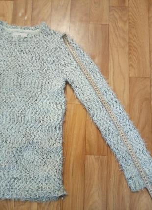 Теплый свитер-травка, мирор р. s (42-44)5 фото