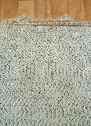 Теплый свитер-травка, мирор р. s (42-44)8 фото