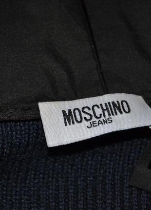 Moschino шерстяный жакет с шелком оригинал3 фото