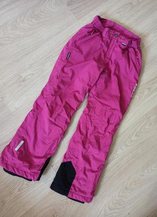 Лижні штани icepeak 140 р/ розовые термоштаны1 фото