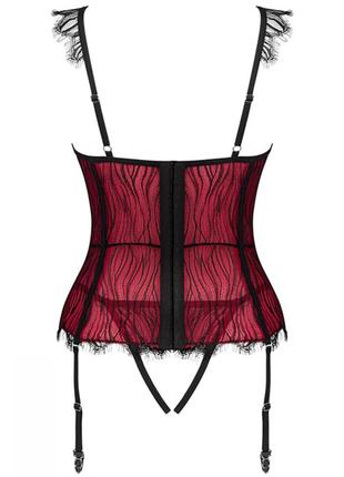 Еротичний відкритий корсет denissa