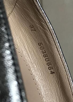 Туфли кожаные фирменные дорогой бренд hugo boss размер 377 фото