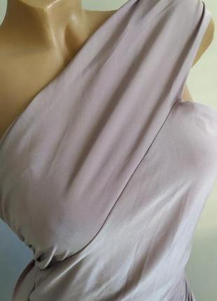 Коктельна сукня на одне плече.6 фото