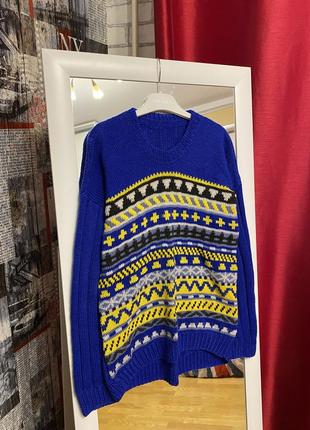 В`заимный свитер в украинском стиле1 фото