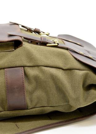 Рюкзак парусина і шкіра rh-9001-4lx бренду tarwa9 фото