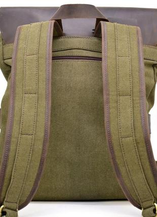 Рюкзак парусина и кожа rh-9001-4lx бренда tarwa5 фото