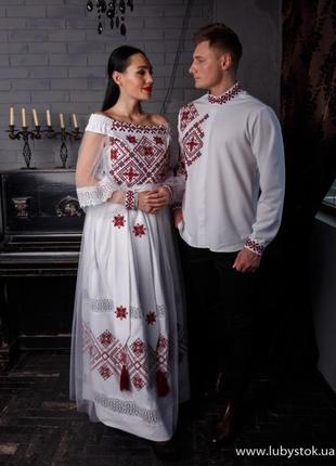 Свадебные комплект в украинском стиле10 фото