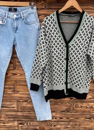Женская удлиненная кофта кардиган турция