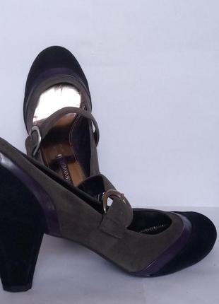 Супер удобные замшевые туфли на 38 украинский размер1 фото