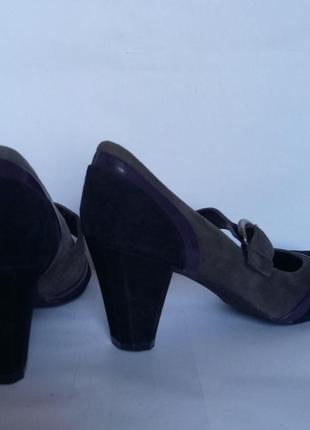 Супер удобные замшевые туфли на 38 украинский размер2 фото