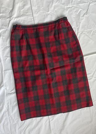 Шерстяная юбка