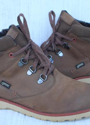 Черевики clarks gore-tex шкіра англія 37р непромокаючі