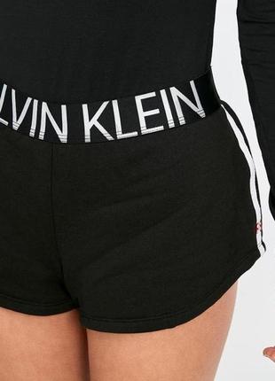 Шортики пижамные домашние sleep short calvin klein women black