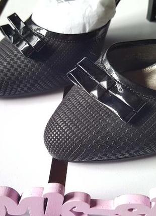 Женские туфли-лодочки с бантиком, фирмы bootqueen 0212 фото