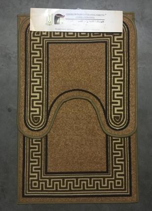 Килим килимок коврик ковер набор до ванной комнаты