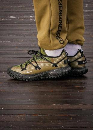 Мужские кроссовки nike acg mounth low “black\haki” #найк