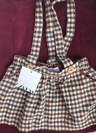Сукенка с шлейками от zara