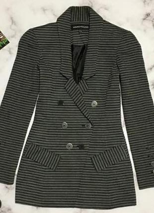 Стильний подовжений піджак по фігурі warehouse