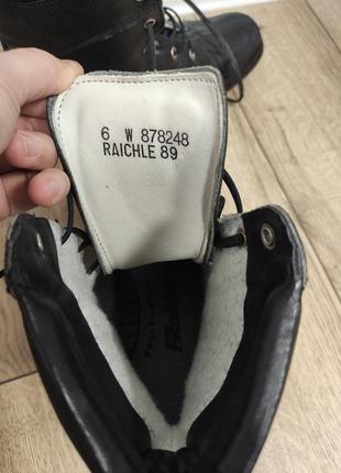 Raichle кожаные ботинки 39 р вставки зимние 25,7 см3 фото