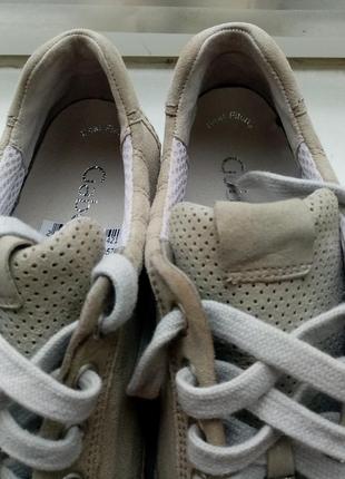 Кожаные (замшевые) кроссовки сникеры gabor (оригинал, германия)5 фото