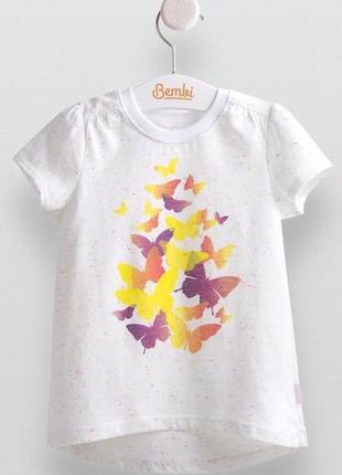 Футболка на дівчинку фб 542 р.74,92