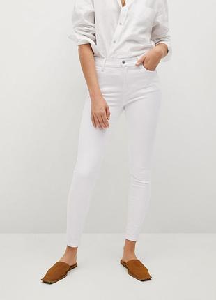Джинсы высокая посадка размер 34 mango