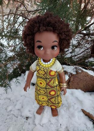 Кукла поющая редкая кения мой маленький мир дисней аниматор3 фото