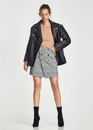 Спідниця zara у клітинку