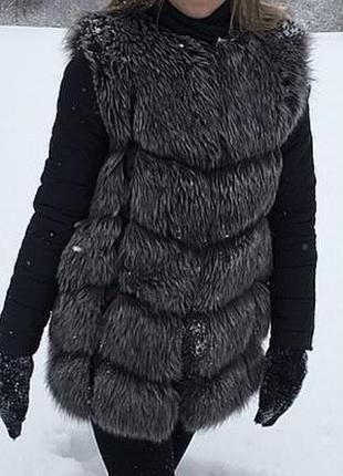 Безрукавка штучне хутро