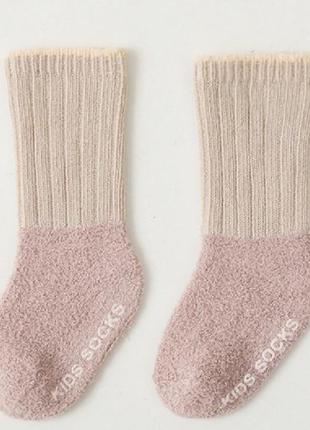 Антискользящие теплые носки плюшевые носки носочки со стопперами4 фото