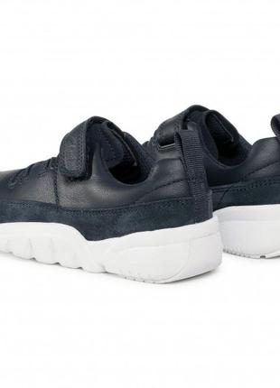 Шкіряні кросівки clarks tri craft k navy4 фото