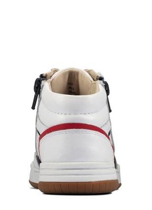 Шкіряні череки clarks fawn peak k white4 фото