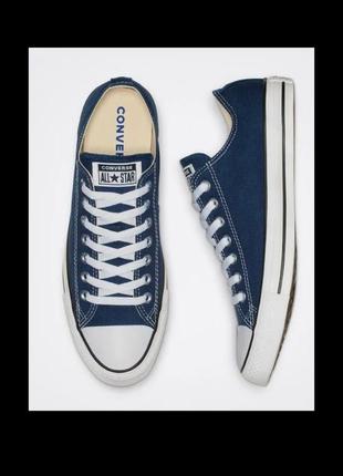 Кеди converse all star ox navy m9697c