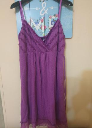 Отличное платье лен и шелк от comma