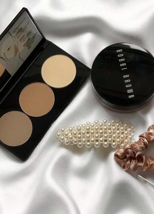 Контуринг smashbox step by step contour kit с кистью