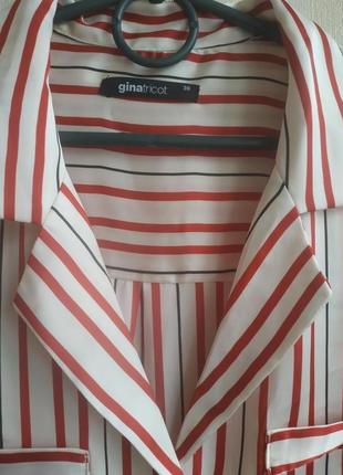 Стильна блуза в піжамному стилі gina tricot3 фото
