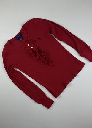 Кофта для девочки polo ralph lauren на 7 лет