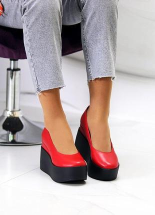 Элегантные туфлы на платформе “stone”"в наличии и под отшив💙💛🏆4 фото