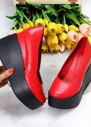 Элегантные туфлы на платформе “stone”"в наличии и под отшив💙💛🏆10 фото